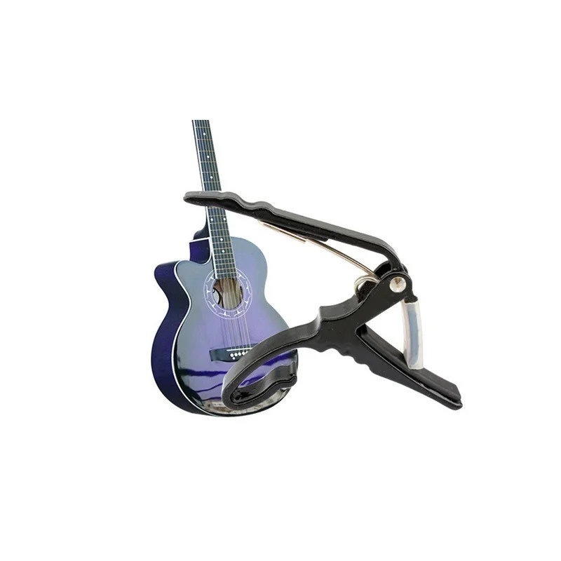 

High Quality Black Classic Quick Change Clamp Key Capo for Electric Guitar Guitarra Parts & Accessories E5M1