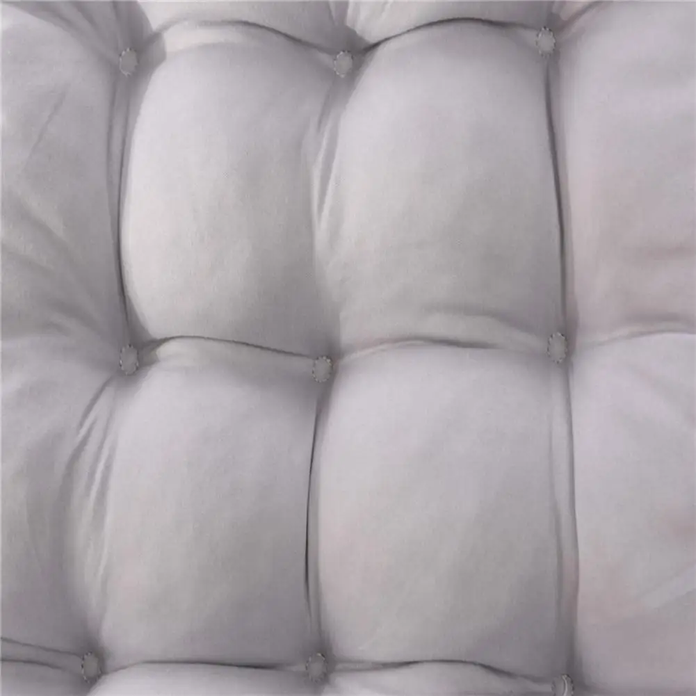 35cm Chair Cushion Solid Color Anti Skid Breathable Bright Color Seat Pillow Dining Chair Cushion Creative Sofa Fabric Cushion 6