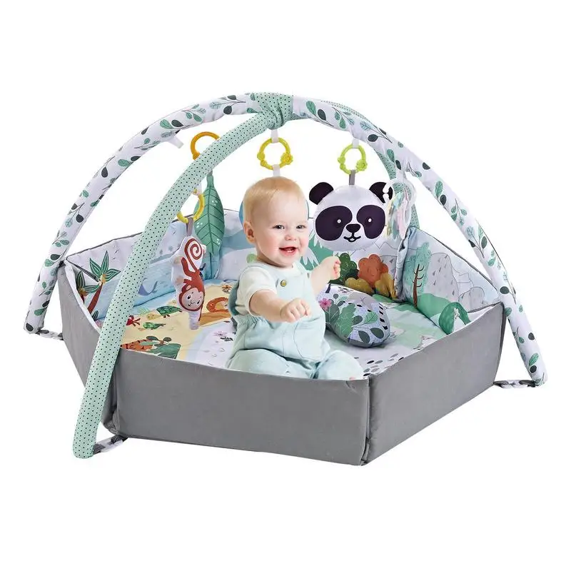 

Игровой коврик для малышей, игровое одеяло для ползания с ковриком для детей 0-12 месяцев