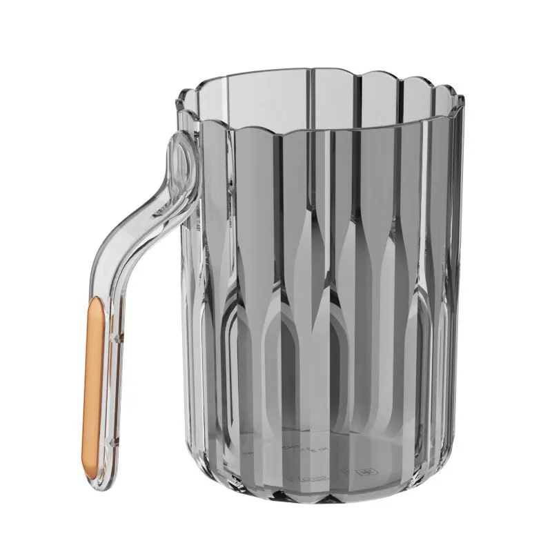 Gargle Cup With Handle Tooth Cup Home Use Set Toothbrush Cup Washing Tooth Mug High-Looking Simplicity Toothbrush Storage Rack