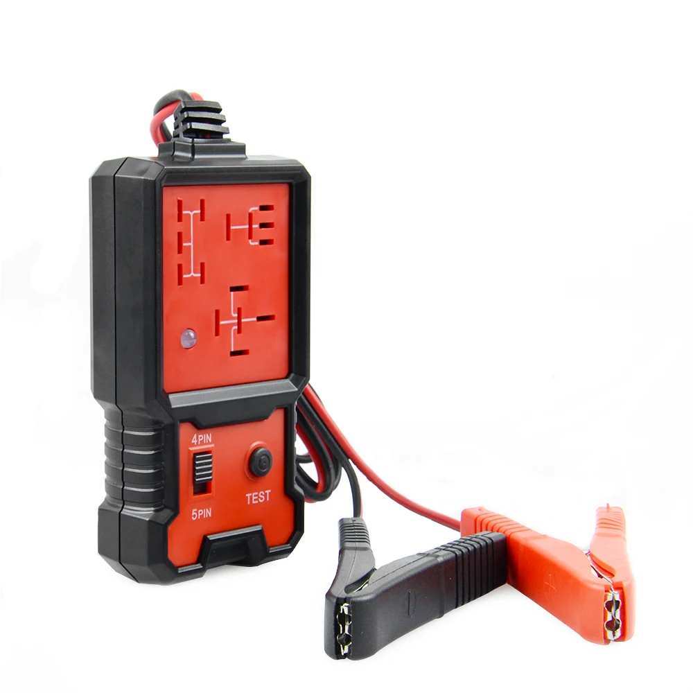 Professional Relay Tester 12V Car Relay Tester Electronic Voltage 4 Pin 5 Pin Universal For Cars Auto Battery Checker