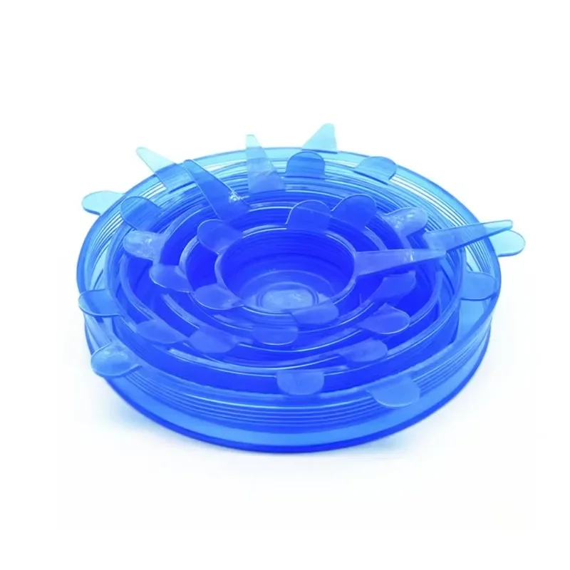 Food Silicone Cover Housewares Kitchen Storage and Organization Fresh-keeping Sealable Bowl Elastic Packaging Lid Lids for Cans
