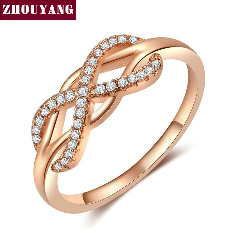 Wedding Ring Cubic Zirconia Hollowout for Women