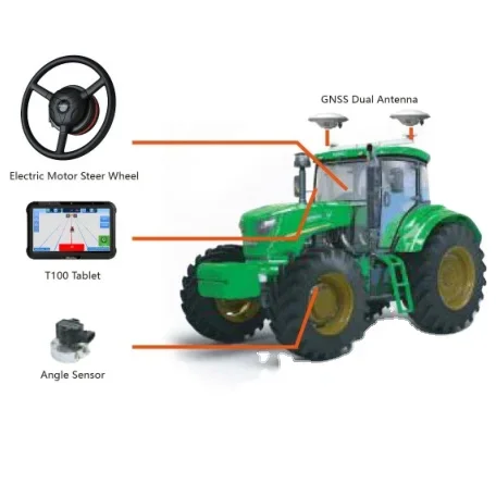New Design Tractor GPS System Auto Steering Automatic Driving System Autosteering Kit for Farming