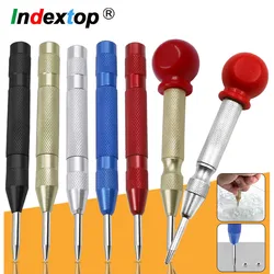 Pin Centre Hole Tool Brass Automatic Center Punch For Metal And wood For Machinists Carpenters Press Dent Marker Work
