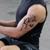 Waterproof Temporary Fake Tattoo Stickers Body Small Arm Animal Lion Tiger Wolf Snake Decals Men Women Universal Gift Decoration 2