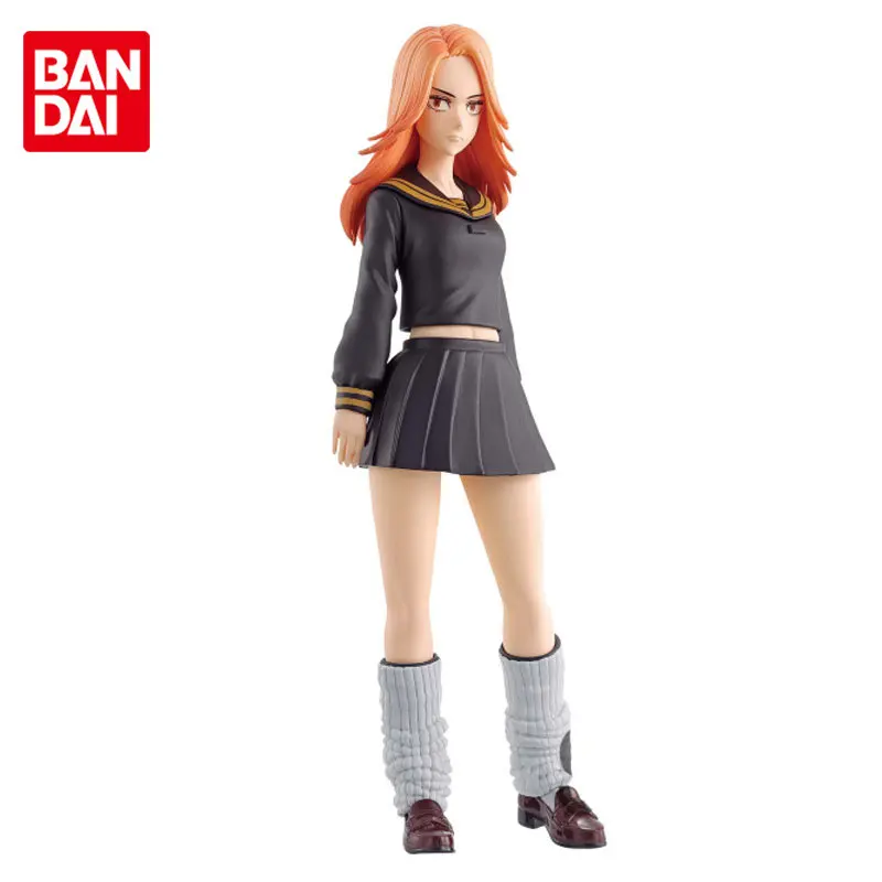 

16CM Bandai Original BANPRESTO Tokyo Revengers Shiba Yuzuha Anime Action Figures Collection Model Doll Toys Gifts for Boys Girls