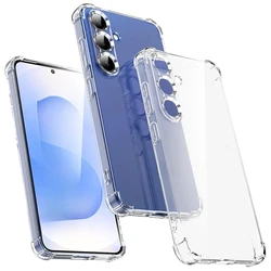 Shockproof Ultra - Thin Silicone Phone Case - Clear Soft Cover - Galaxy S25Edge (Clear)
