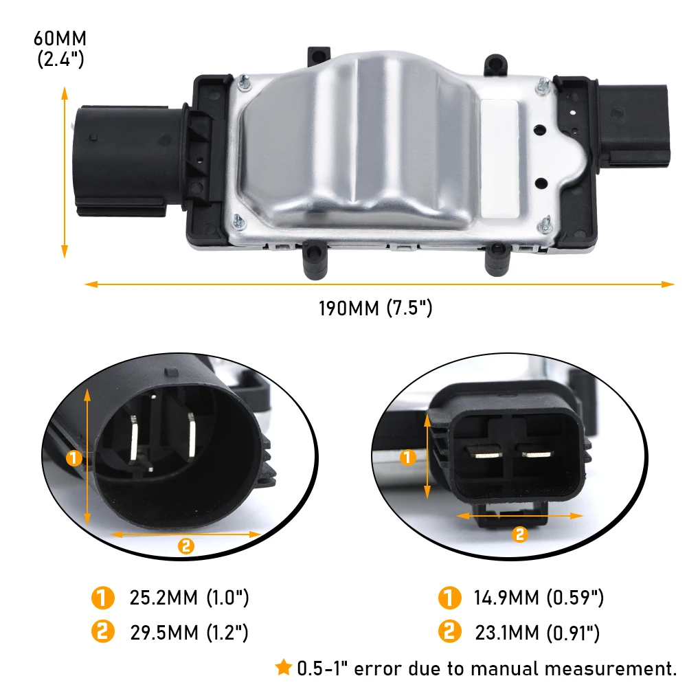 Engine Cooling Fan Control Module electric fan For 13-18 Ford Focus Escape Transit Connect 1137328464 1137328567
