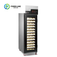 Armoire de Fermentation commerciale à température contrôlée, porte en verre, réélecteur de pâte, réfrigération, épreuve de la pâte 1