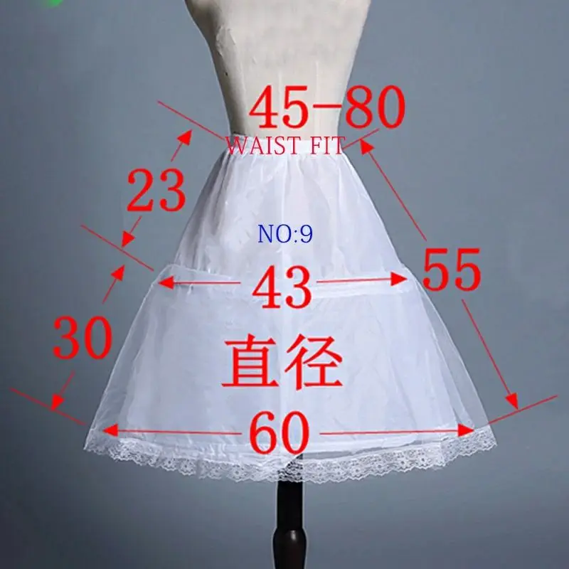 Flower Girls Petticoat Underskirt Cosplay Party Short Dress Jupon Enfant Fille Lolita Ballet Tutu Skirt Enaguas Sottogonna Mini Flower Girl Underskirt Lolita Petticoat Petticoat Underskirt Petticoat Skirt