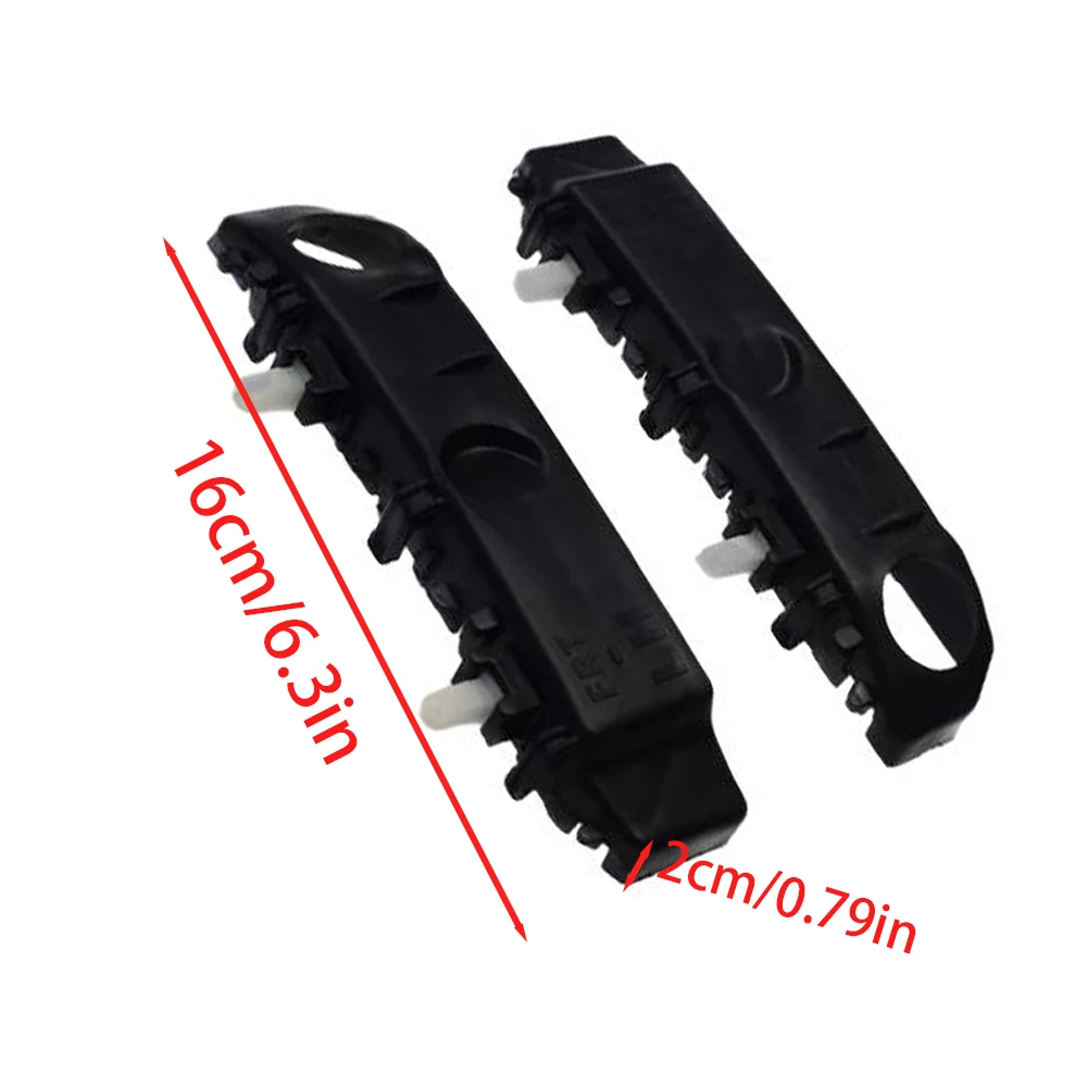 Pair Left & Right Front Bumper Bracket Retainer Support for Kia