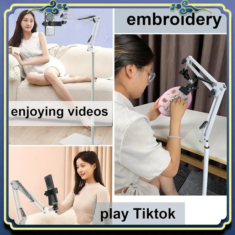 1 PCS Embroidery Hoop Stand Hands Free Embroidery Stand For Frame Q Snap Frame