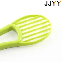 JJYY 3 In 1 Avocado Slicer Shea Corer Butter Fruit Peeler Cutter Pulp Separator Plastic Knife Kitchen Vegetable Tools - Image 12