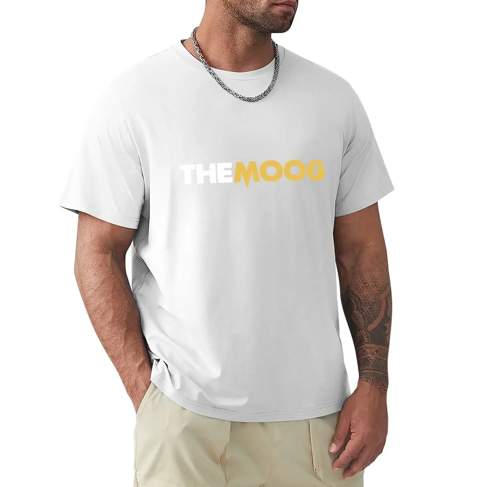 The Moog T-Shirt Manica Corta Tee Customs Progetta Il Tuo Plus Size Top Magliette Vintage Da Uomo Customs Funnys Abbigliamento Da Uomo