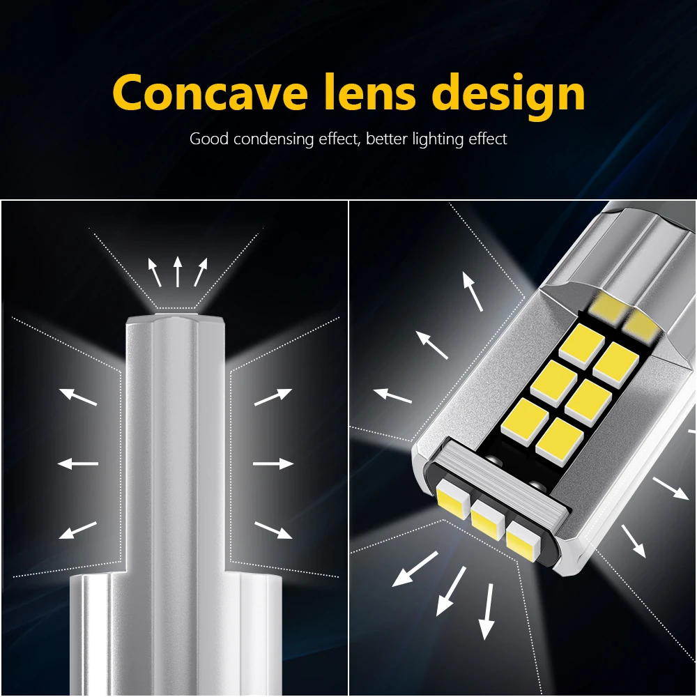 �ſ� ���� �ڵ��� ���׸��� ���̵� ����Ʈ 194 2016 SMD �ڵ� ����, ���� ����, 2x W5W T10, 5W5, 12V, 4W, 2000Lm, ȭ��Ʈ �ڹ� ����