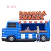 Outdoor Portable inflatable tent snack food truck, pop corn booth, inflatable drink car stand 1