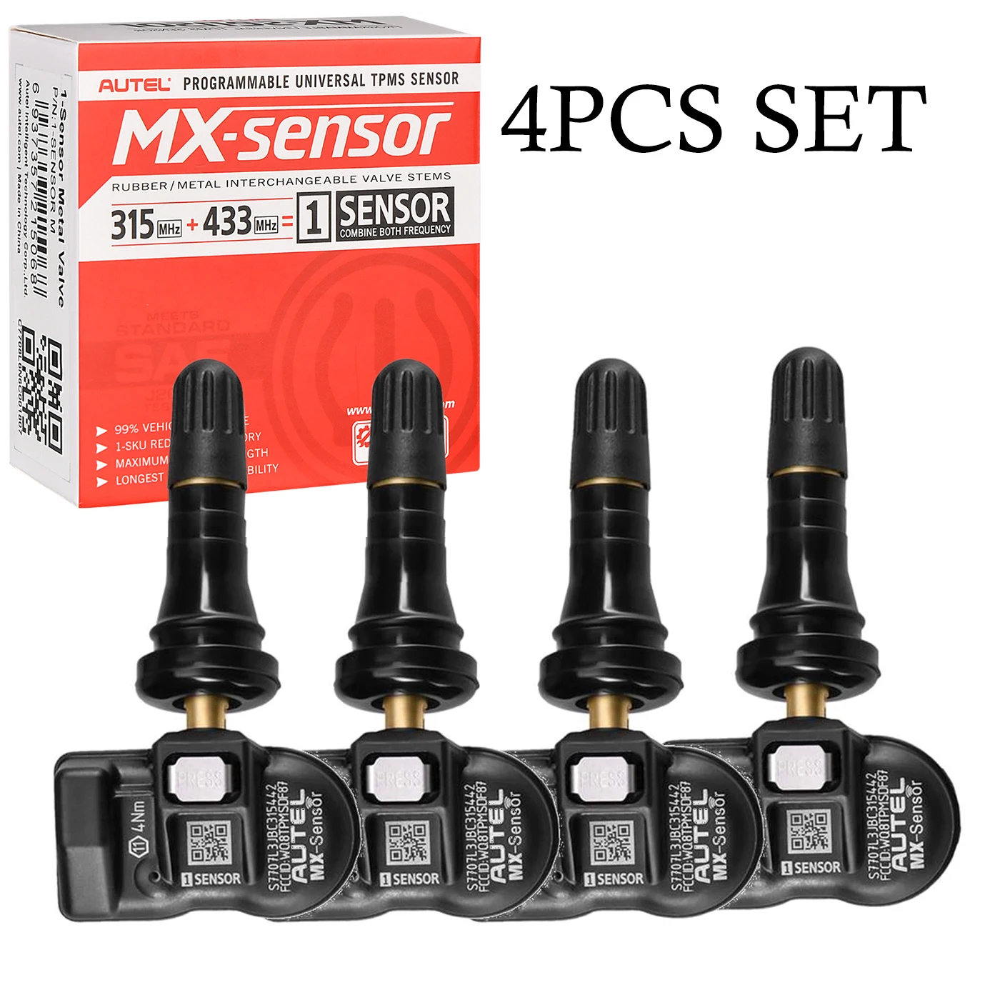4pcs Rubber Valve