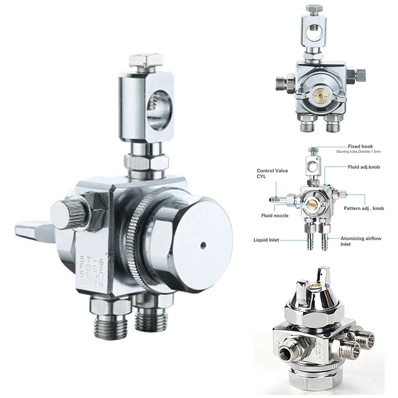 

ST-6 Automatic Nozzle Atomizing Nozzle Long Round Nozzle Assembly Line Automatic Nozzle