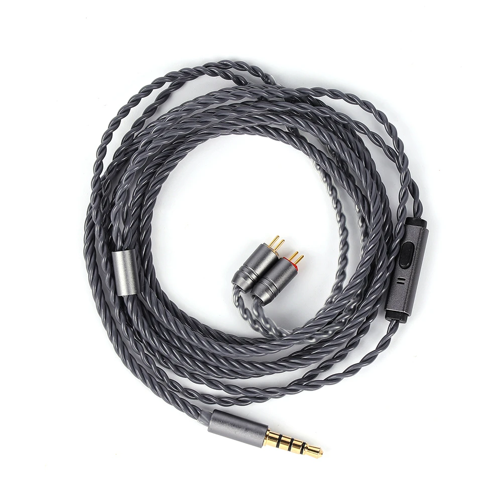 Tripowin Grace Cable desmontable de auriculares con micrófono, Conector