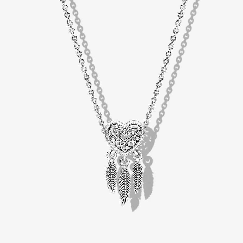 Close-up of Crystal Pendant Necklace