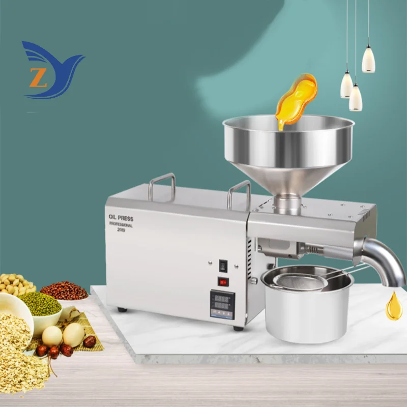 Oil Press Machine S6 Rapeseed Sesame Peanut Equipment Medium Commercial Selling Edible Sunflower Seed Tea Seed Extraction 3