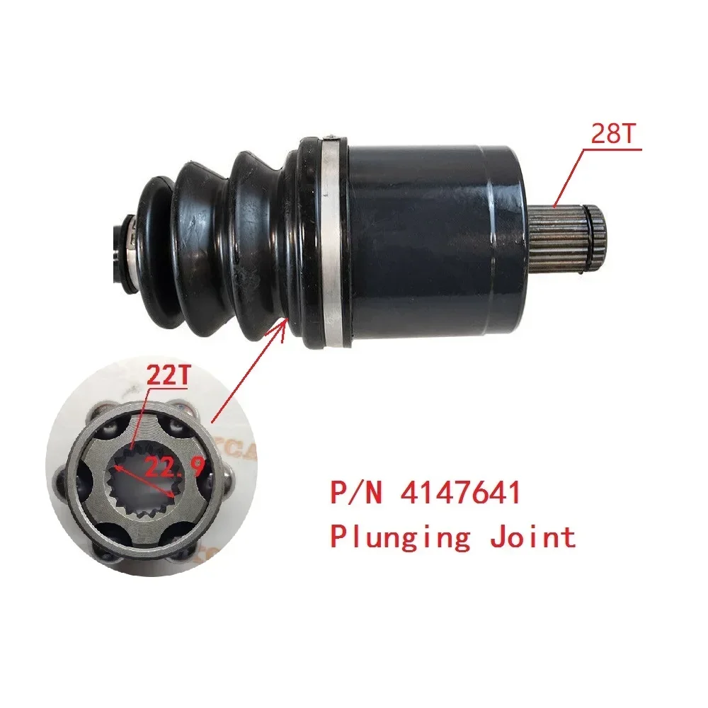 CV PLUNGING JOINT DOJ KITS FOR POLARIS RANGER 570 400 500 ALL MODEL UTV PARTS