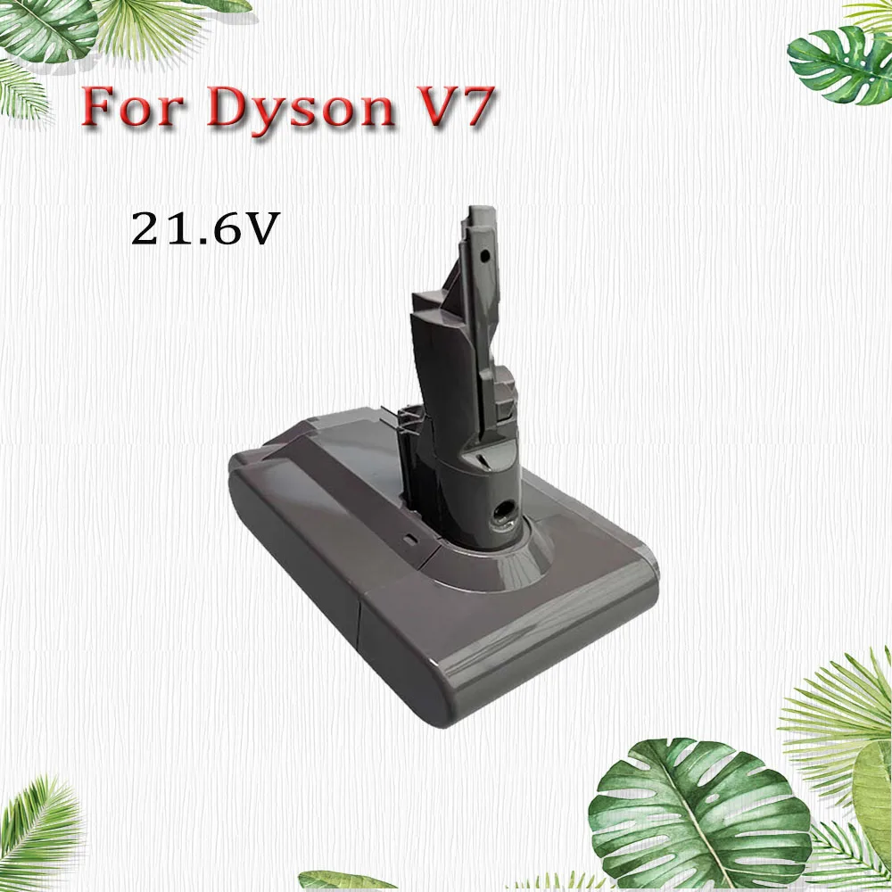 V7 4800, 6800, 9800, 12800Mah Ersatz Batterie Fuir Dyson Absolute Kabel-Freies Vakuum Handheld Staubsauger