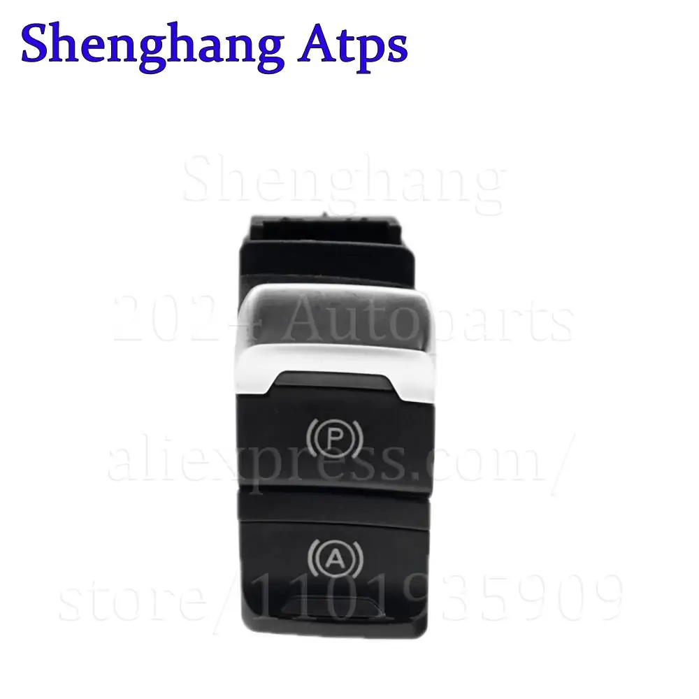 Car Handbrake Button Electronic Parking Brake Control Switch Handbrake Lever For Audi A4 A5 Q5 S5 2008-8K1927225C 8K1 927 225 C 8K1927225