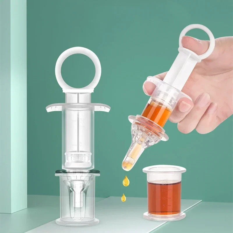 Baby Syringe Feeder Newborn Dropper Medicine Feeder Needle Squeeze Medicine Dropper Dispenser Pacifier 1pc medicine feeder