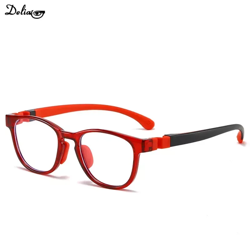 Kids Blue Light Blocking Glasses Without Graduation Clear Computer Spectacles Zero Prescription Medical Frames