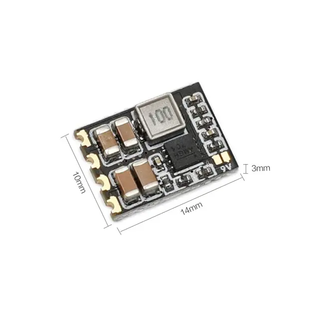 Matek Systems Micro BEC Out 5V or 9V Adj Standard Is 5V Synchronous Step-down Regulator Module for RC FPV Racing Drone 3