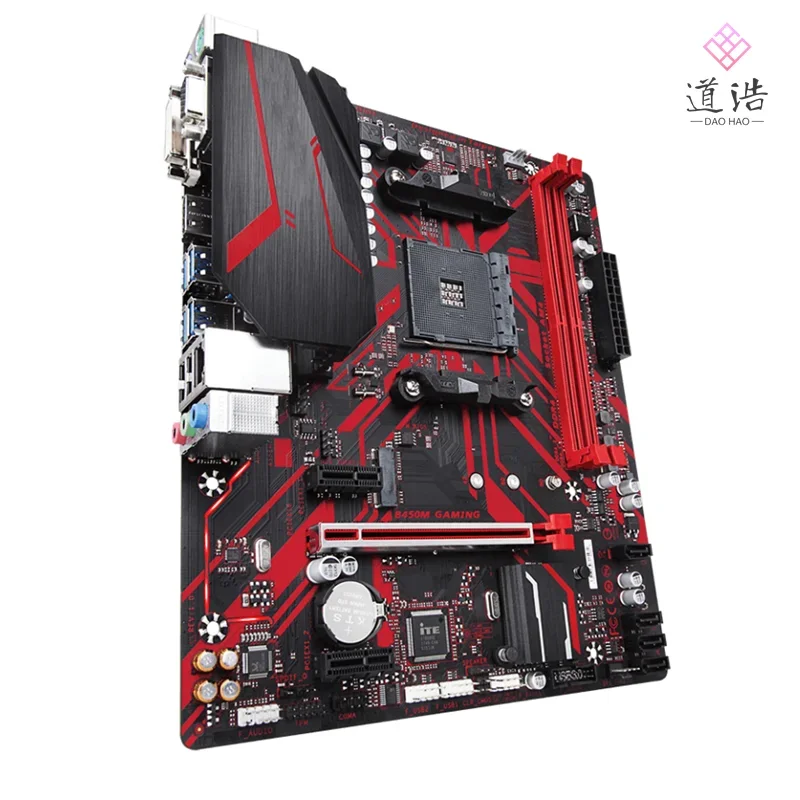 For B450M GAMING Motherboard 32GB M.2 VGA DVI HDMI SATA3.0 AM4 DDR4 Micro ATX B450 Mainboard 5 For B450M GAMING Motherboard 32GB M.2 VGA DVI HDMI SATA3.0 AM4 DDR4 Micro ATX B450 Mainboard - Image 3