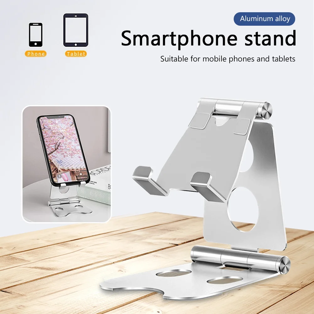 ajustável de alumínio tablet suporte para ipad pro dobrável tablet suporte desktop suporte com saco para samsung xiaomi huawei