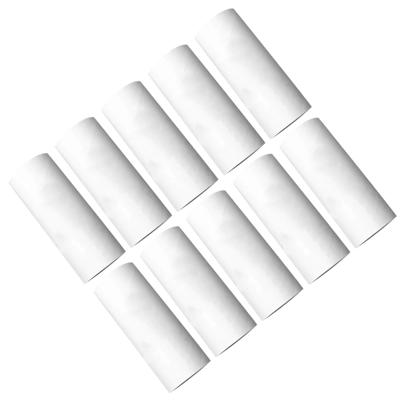 10Pcs 아트 보관용 천연 크래프트 메일링 튜브 배송 보호용 공예 롤 페인트칠 가능 절단 가능 접착제 친화적 친환경