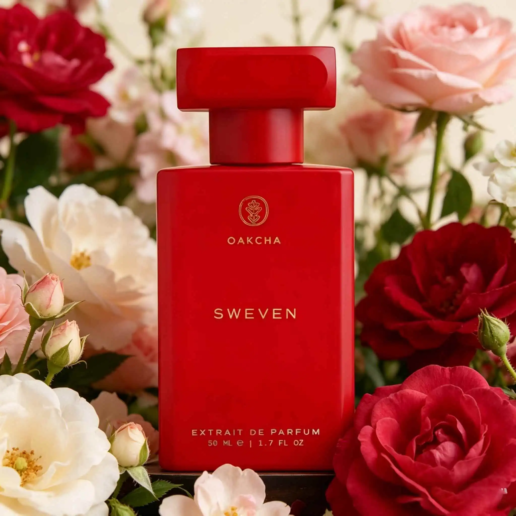 OAKCHA SWEVEN perfume is a fragrant and rich oriental flower fragrance. The red bottle is designed to attract the eyes with advanced design, and the fragrance lasts for a long time. It has a cool and charming imperial sister aura. mature woman 4