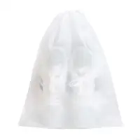 0XXA 50pcs Shoes Storage Bag Dustproof Drawstring Storage Bag Travel Shoe Bags 1
