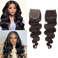 HD Transparent Lace Frontal Human Hair Body Wave Lace Closure 4×4 5×5 13x4 Remy Hair Brazilian Body Wave Lace Frontal Closure
