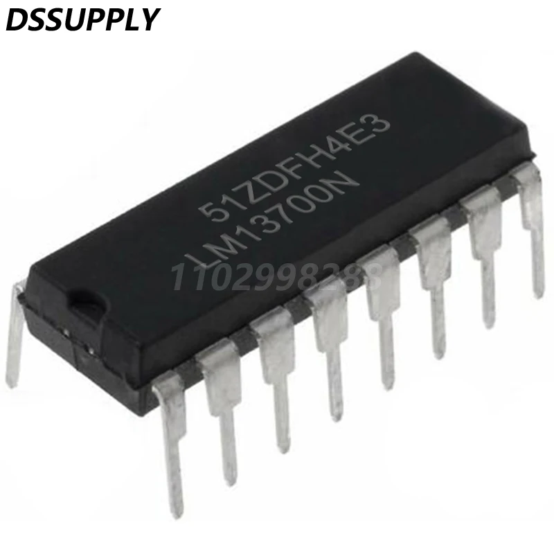 10PCS LM13700N LM13700 DIP-16 Dual Op Amps Transconductance Amplifier Buffer Chips