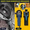 Angle Grinder Holder Metal with Cord Hanger Wall Mount Bracket for Angle Grinder Cutters Polishers Angle Grinder Rack 6