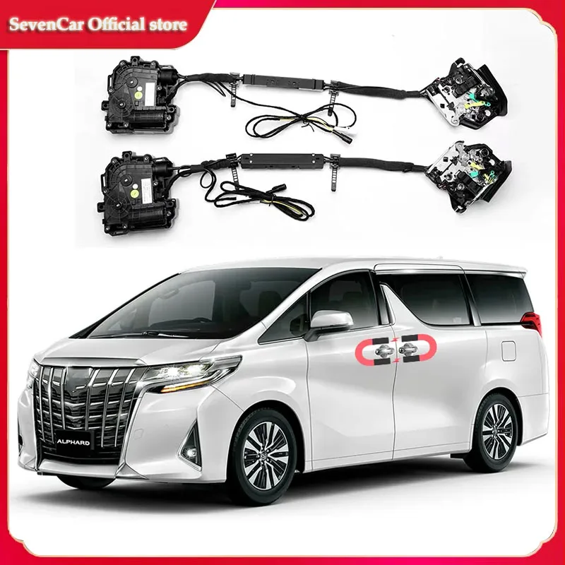 

Электрическая всасывающая дверь для Toyota Alphard 30, автоматические Сменные Автомобильные замки, интеллектуальные автомобильные аксессуары