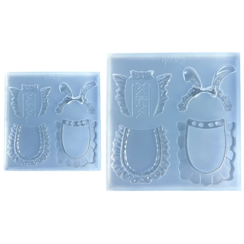 

Maid Accessories Mold Handmade Jewelry Making Mould Versatile Silicone Moulds