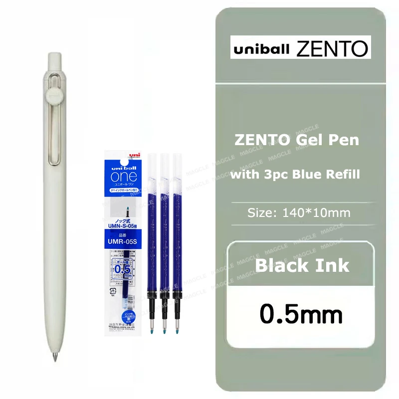 Eco-Friendly Water-Based Gel Pen with Stylish Barrel and Long-Lasting Grip