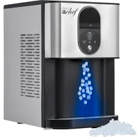 Deco Chef Self Dispensing Nugget Ice Maker Countertop, 46LB Per Day Automatic Chewable Ice, 1.8LB Per Hour 1