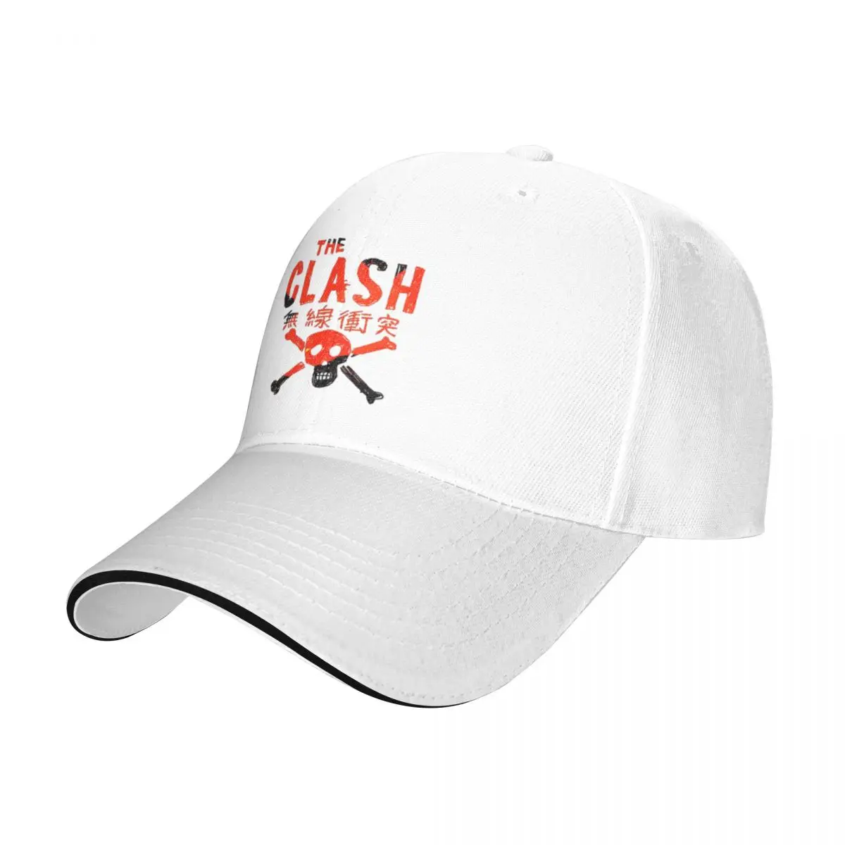 

The Clash Red Baseball Caps Peaked Cap Sun Shade Hats for Men Women