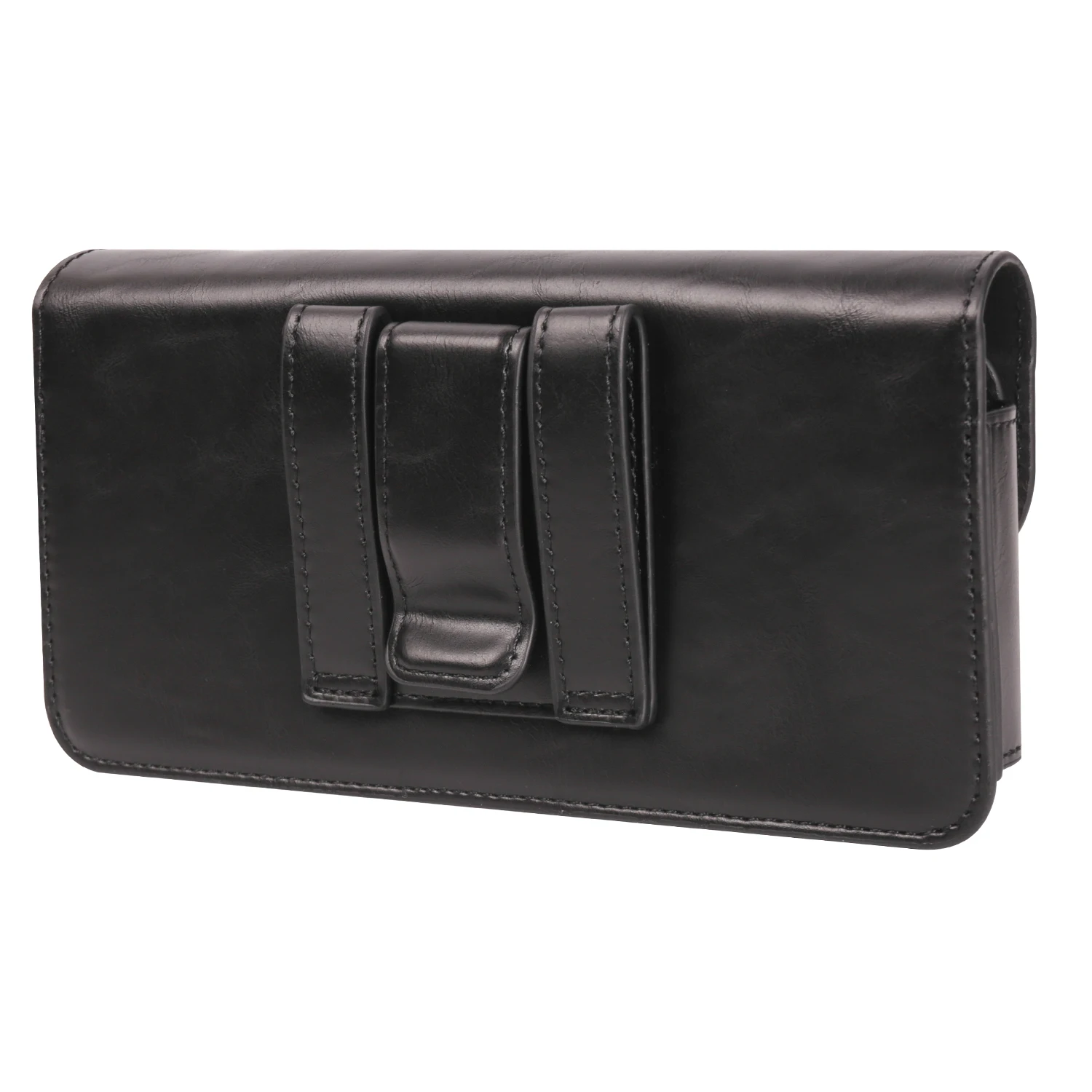 FULAIKATE Crazy Horse Handytasche mit horizontaler Taille für Herren, Ledertasche für Samsung Note 23 Ultra, iPhone 15 Pro Max, 6,1 "-7,2" – Detail 7