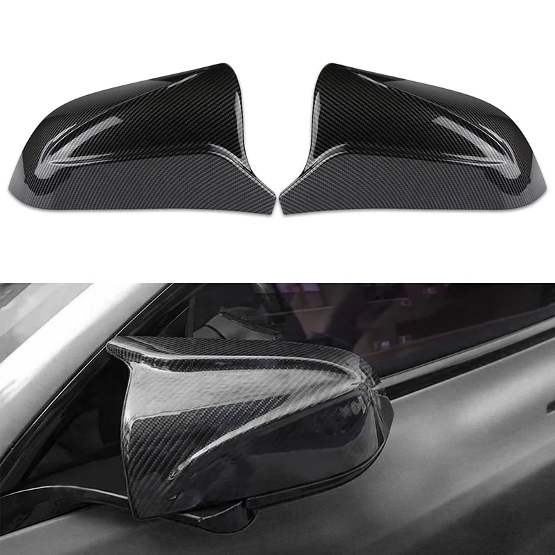 

Колпачок для бокового зеркала заднего вида из углеродного волокна Ox Horn для Tesla Model 3 2017-2020 крышка зеркала заднего вида Trim