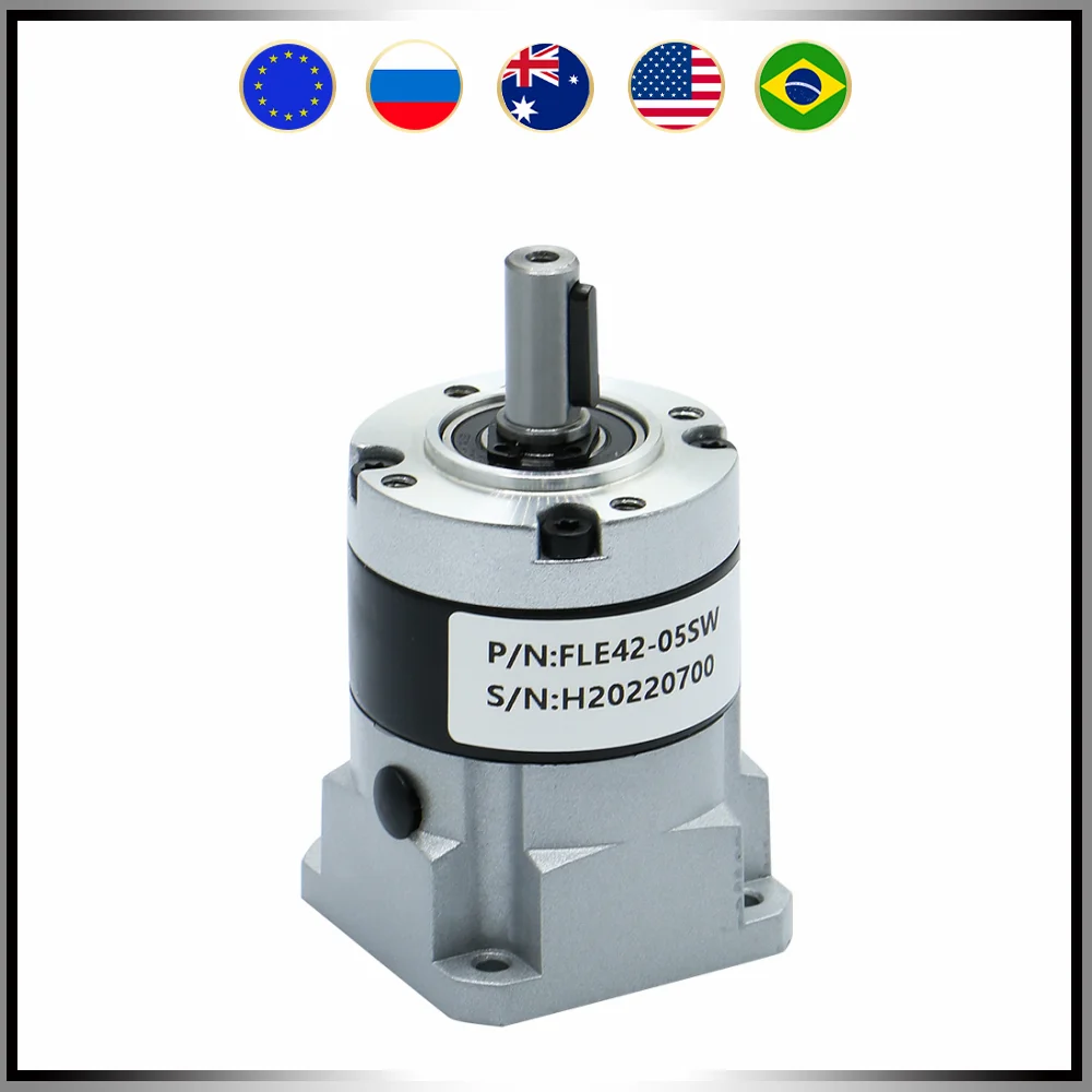 Planetary Reducer 42 Stepper Motor FLE42-LSW 4/5/10/20/25/50 High Precision Gearbox