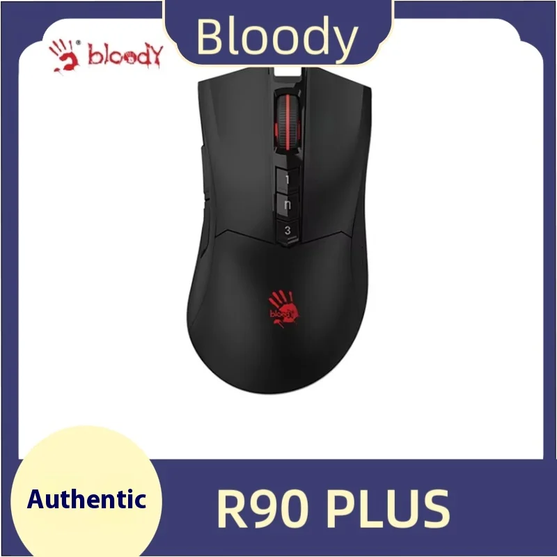 A4TECH Bloody R90 Plus Rgb Light Wireless Mouse Low Delay Ergonomics Gaming Mouse Fps Pc Game Laptop Accessories Computer Office wireless mouse,gaming mouse
