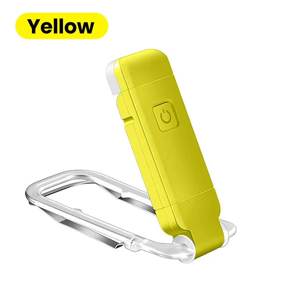 Portable LED USB Rechargeable Eye Protection Reading Light with Adjustable 3-Color Modes
